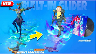 Cube Queen Glider fortnite, How to Unlock the Fortnite Cube Queen Glider in Season 8