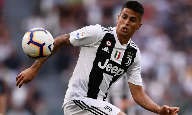 Joao Cancelo Playing for Juventus