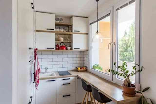 Desain dapur Minimalis 3x2 sederhana
