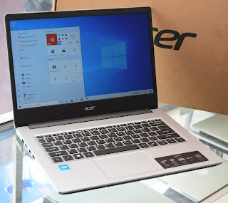 Jual Laptop Acer Aspire 3 A314 Celeron N5100 Fullset