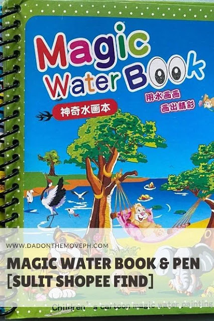 Magic Water Book & Pen blog review
