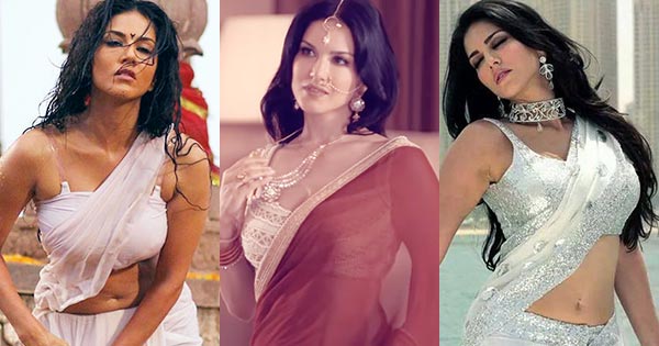 Sunny Leone Blackzer Xxx - 25 hot and beautiful photos of Sunny Leone in saree.