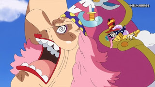 ワンピースアニメ WCI編 858話 食いわずらい ビッグマム | ONE PIECE ホールケーキアイランド編