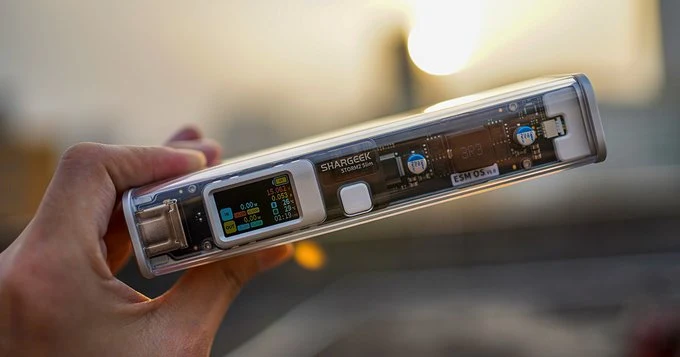 STORM2 Slim: The Portable 130W EDC Power Bank  130W Power Delivery| 20000mAh/72Wh| USB-Cx1 + USB-Ax1 Killer Specs| Airline Safe|See-Through Design