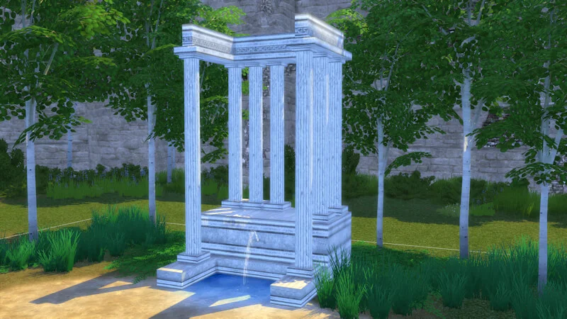 The Sims 4 Fountains