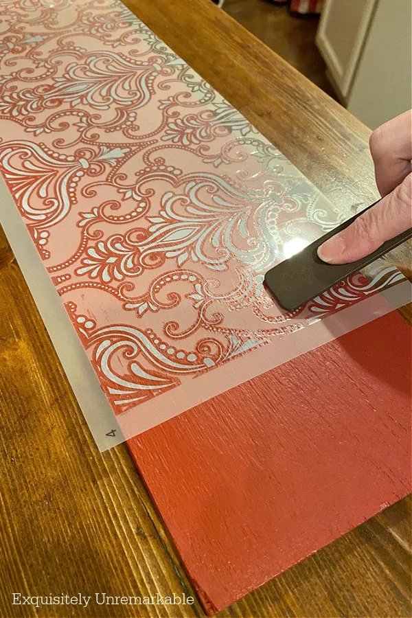 Applying A Dixie Belle Transfer