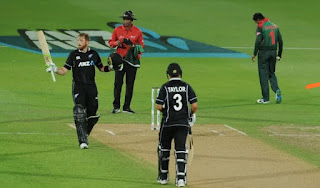 Martin Guptill 117* - New Zealand vs Bangladesh 1st ODI 2019 Highlights