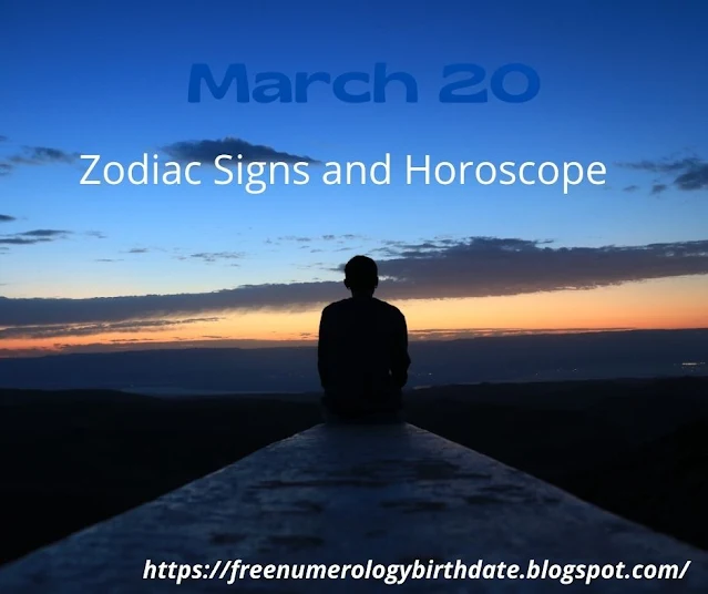 March 20 zodiac sign