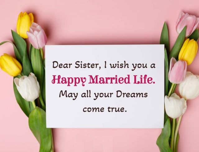 Emotional Wedding Wishes for Sister, Funny Messages and Quotes Multan