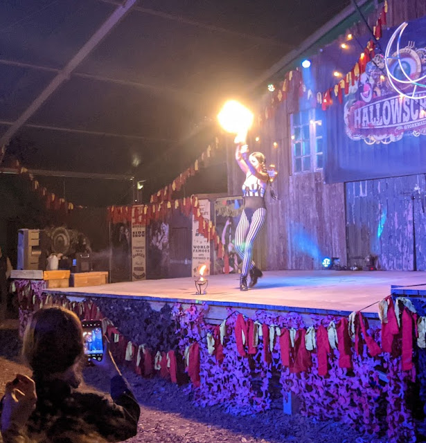 Hallowtween at York Maze | A Review  - stage shows