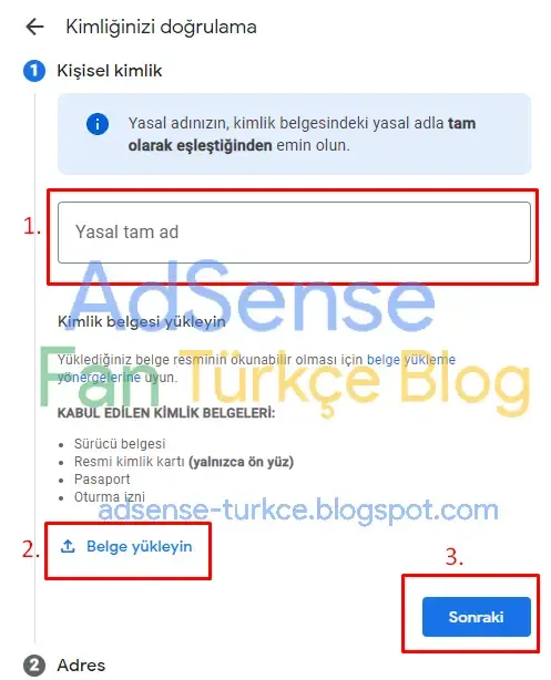 Belge Yükleme