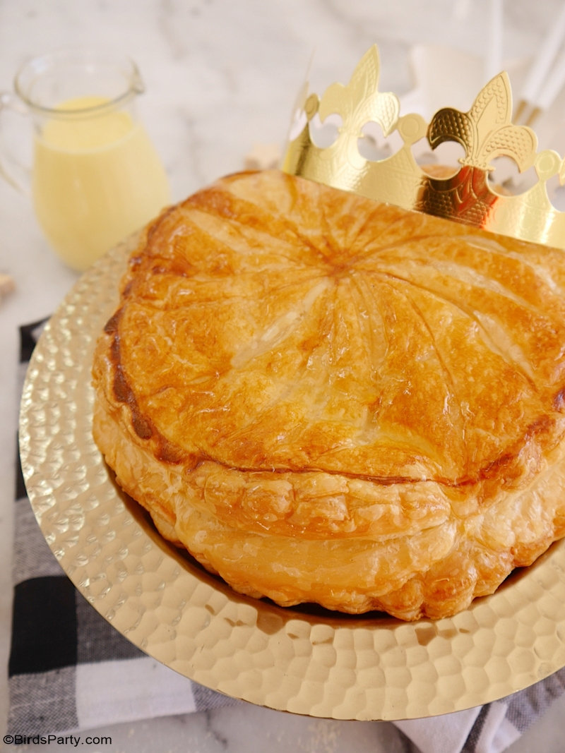 Recette Galette des Rois à la Frangipane - recette de dessert rapide, facile et délicieuse pour les célébrations de l'Épiphanie et des mois d'hiver !