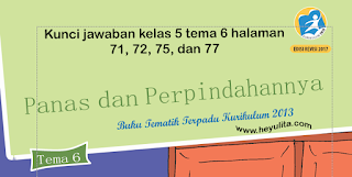 materi dan kunci jawaban tema 6 kelas 5 subtema 2