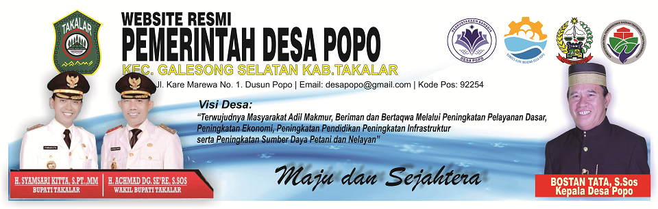 Website Resmi | Pemerintah Desa Popo