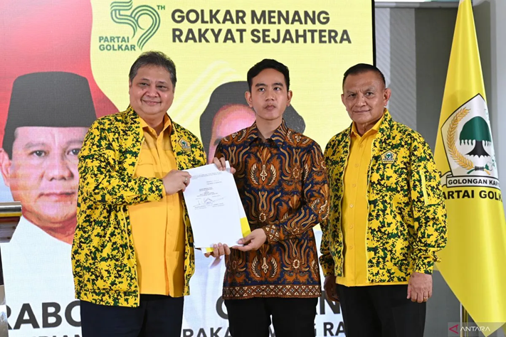 Gibran cawapres prabowo, golkar