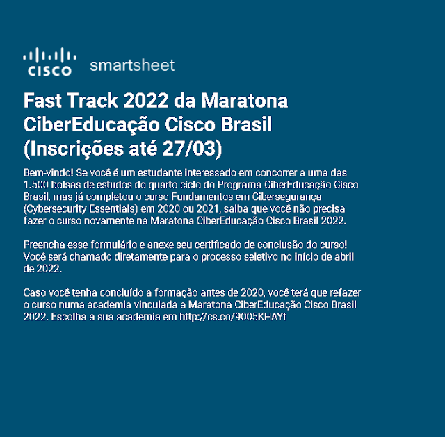 Maratona Cisco - Página de Aulas - A Jornada do CCNA ao CCIE