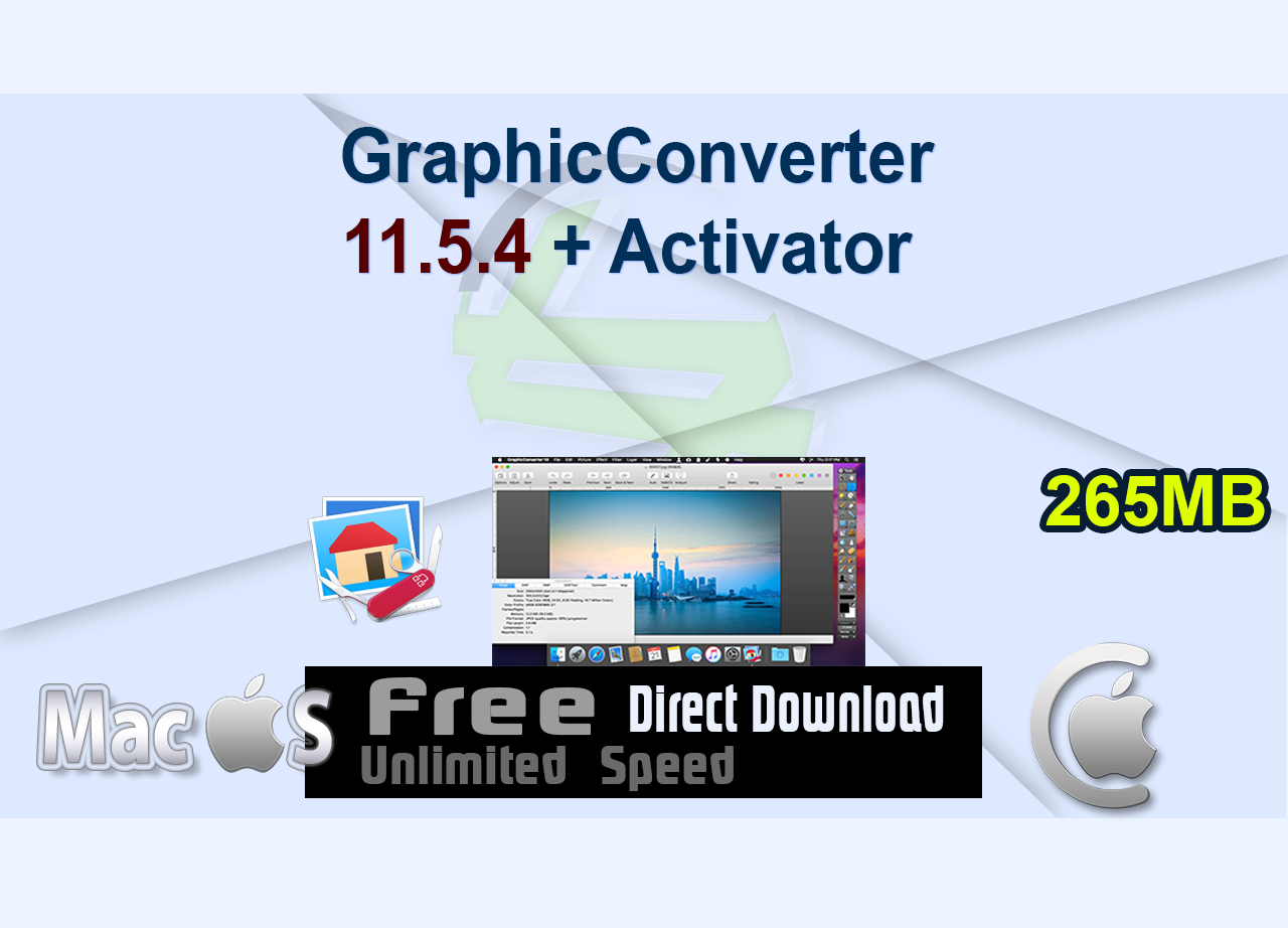 GraphicConverter 11.5.4 + Activator