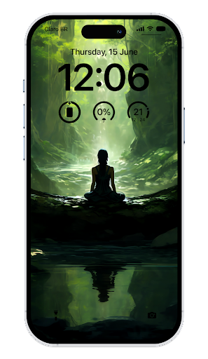 Peaceful Meditation Background for Phone
