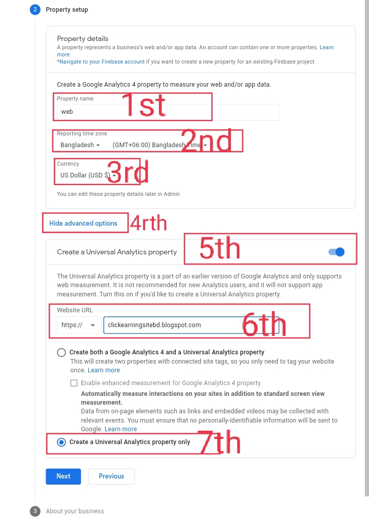 google analytics ua tracking code