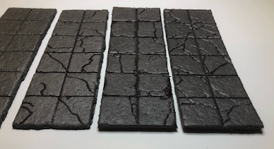 Home Made Dungeon Bowl Tiles 5mm Foam Core Board