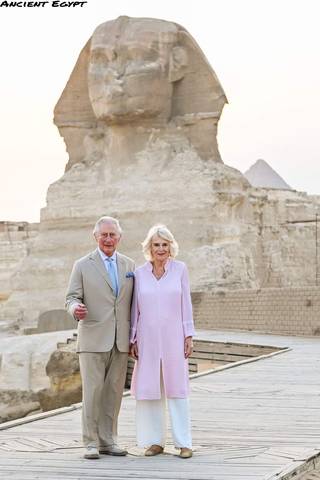 Prince Charles and Duchess Camilla visit Egypt