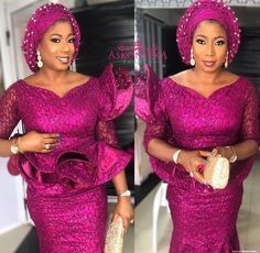 Amazing and Beautiful Asoebi Styles For Weddings