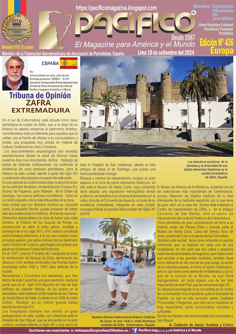 Revista Pacifico N°436 Europa