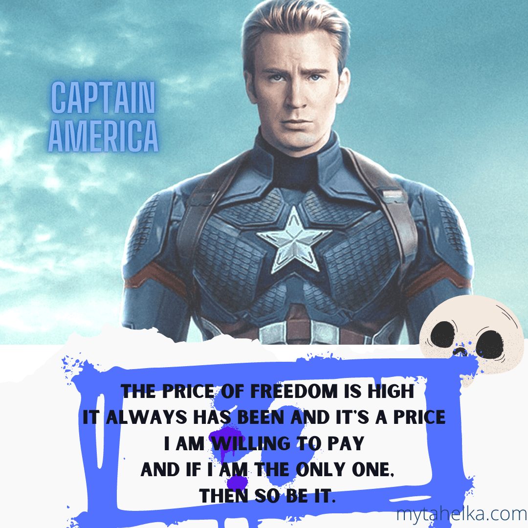 captain america motivational quotes