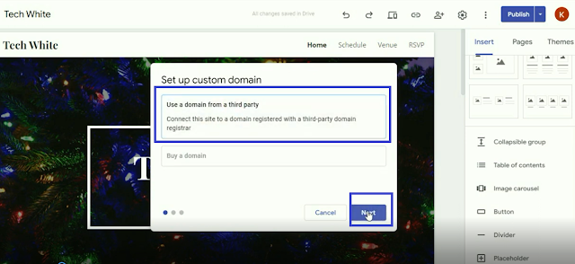 How to map your Google Sites to a Custom Domain URL |Godaddy |  Step by Step Tutorial