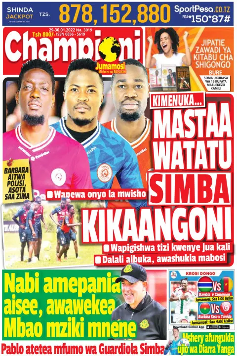 Magazeti ya leo Tanzania 29 January 2022 Todays Newspapers