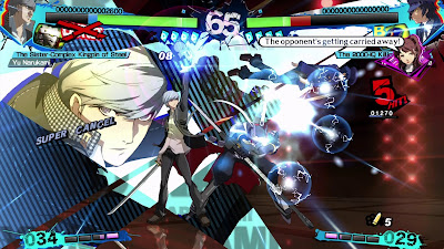 Persona 4 Arena Ultimax game screenshot