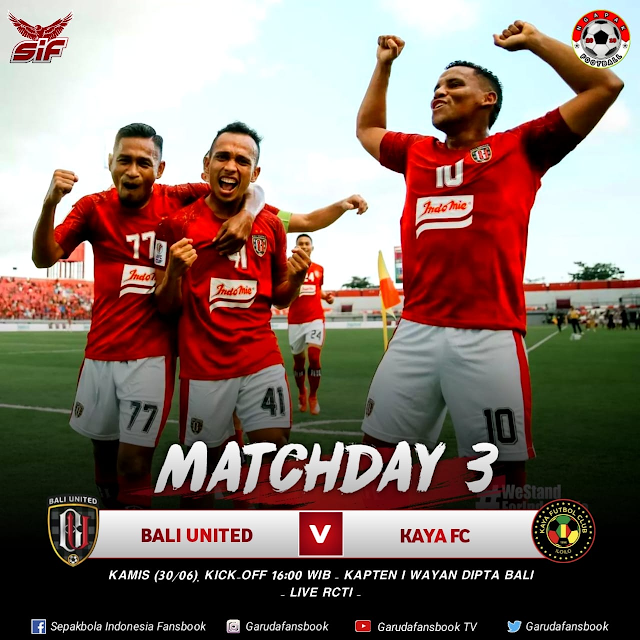 Live Streaming Bali United vs Kaya fc 30.6.2022