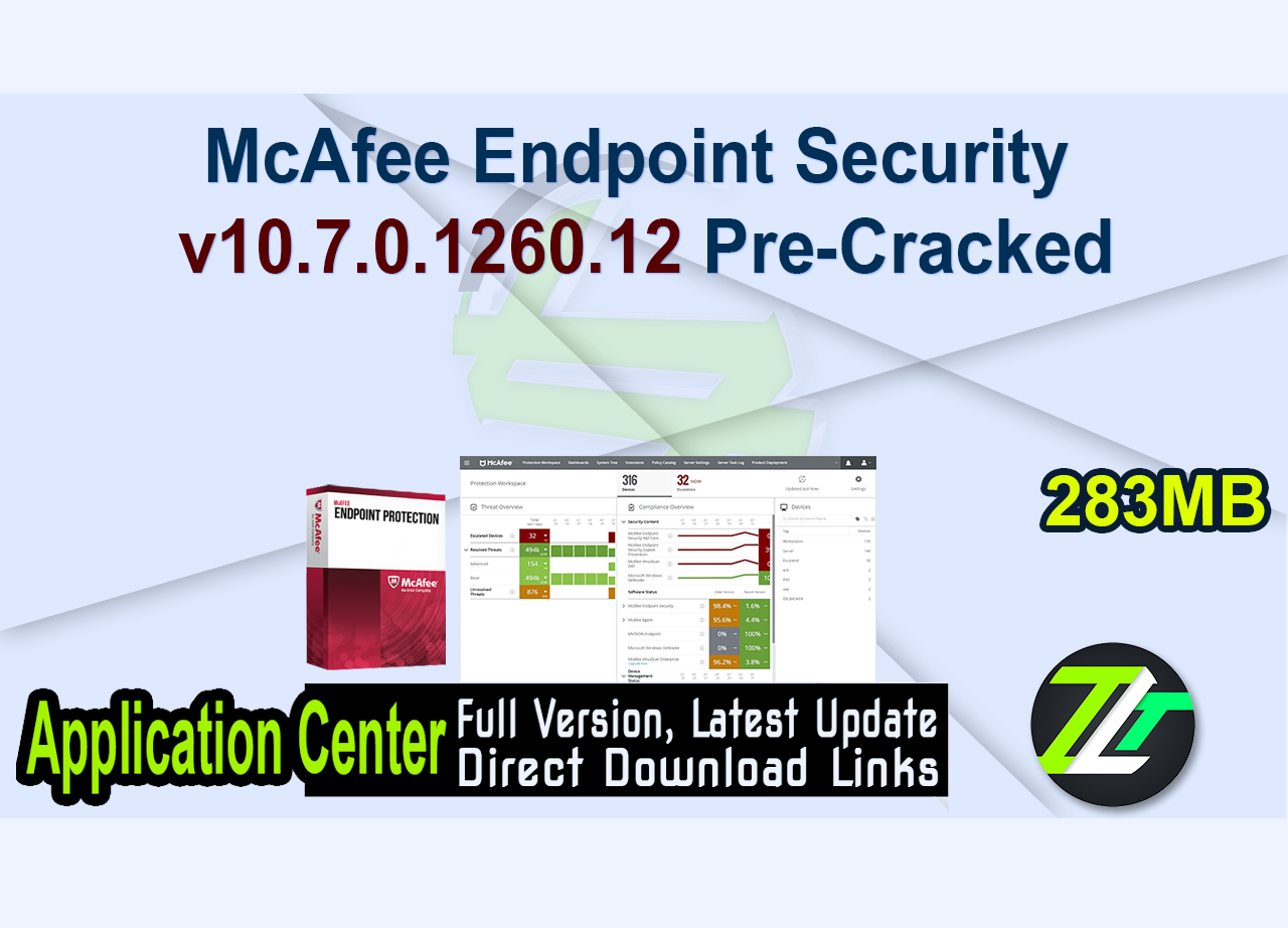 McAfee Endpoint Security v10.7.0.1260.12 Pre-Cracked