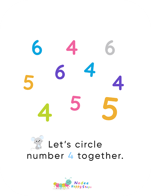 Numbers Story for kids - Number Four