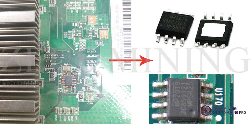 MP2019 linear regulator chip