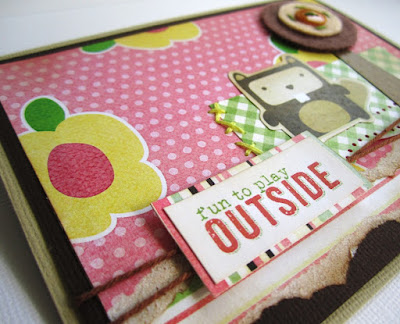 Outside in the Spring Card