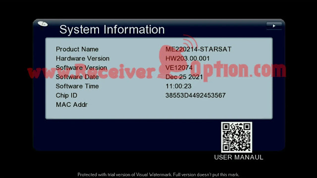 Starsat Gx6605s U25 V12074 New Update 14 February 2022