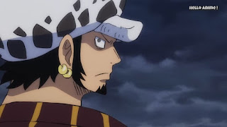 ワンピースアニメ 913話 ワノ国編 | ONE PIECE トラファルガー・ロー かっこいい トラ男 Trafalgar Law