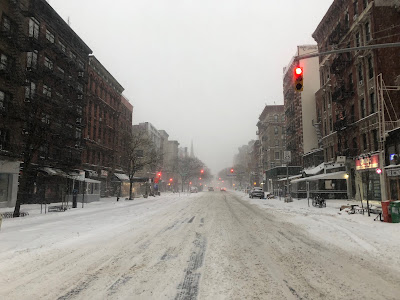EV Grieve: First look at East Village streets that are snowy, empty