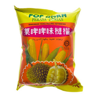 Keropok Pop Corn Perasa Durian