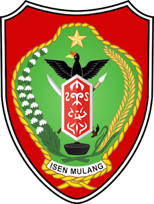 Logo / Lambang Provinsi Kalimantan Tengah - Latar (Background) Putih & Transparent (PNG)