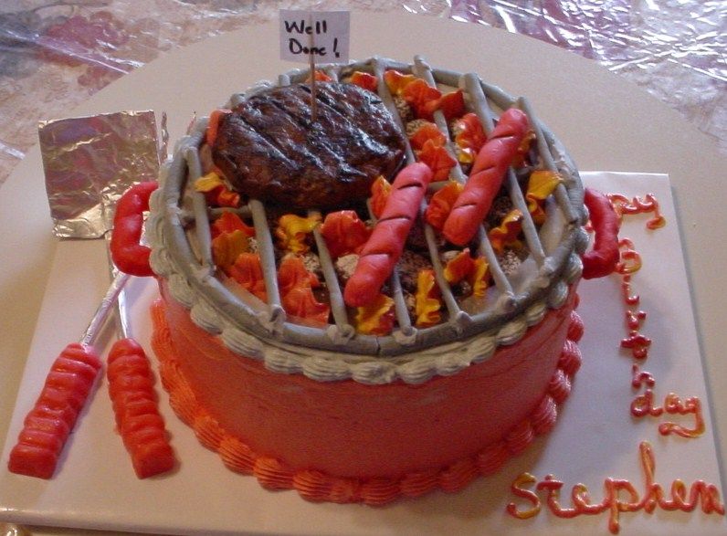 smokers birthday cake