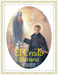 CREDO MARIANO, compuesto por San Gabriel de la Dolorosa