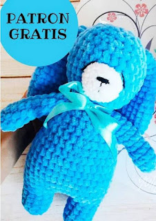 PATRON GRATIS CONEJO AMIGURUMI 48162 🐰