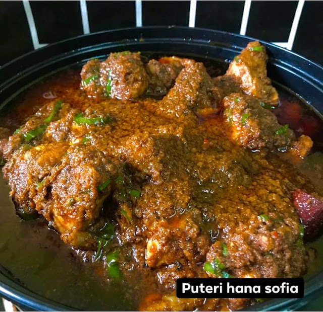 Resepi Pulut Kuning dan Rendang