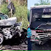 हिमाचल : HRTC बस और कार की भयानक टक्कर, कार चालक की मौके पर मौत 