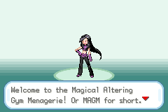 Pokemon Magical Altering Gym Menagerie (GBA)