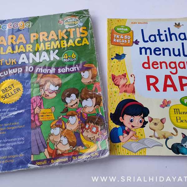 Buku Ajar Anak untuk Berlatih Membaca dan Menulis  