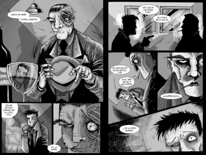 The Dark Goodbye #1 manga - Frank Marraffino y Drew Rausch