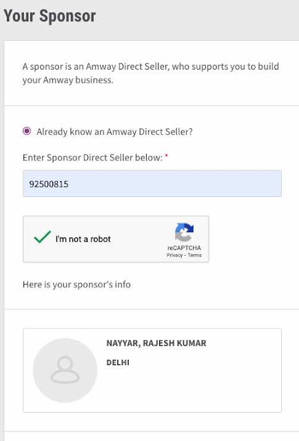 How to join Amway India